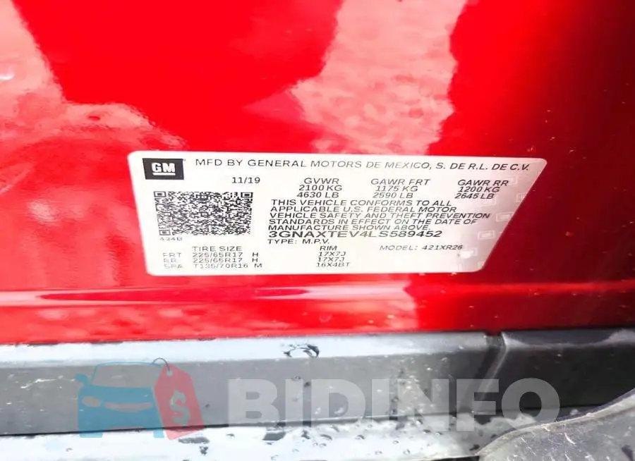 3GNAXTEV4LS589452 Photo# 13