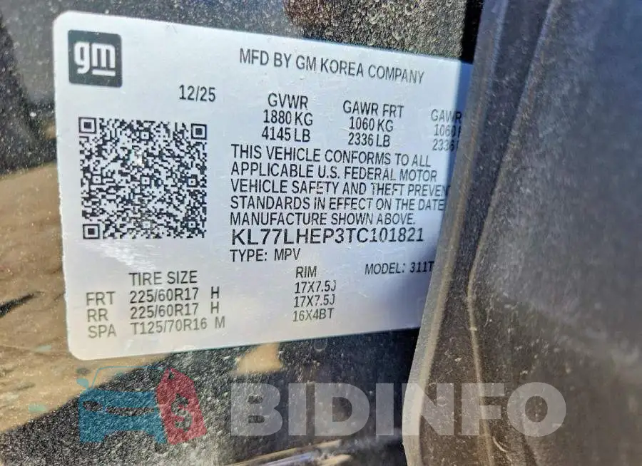 KL77LHEP3TC101821 Photo# 12