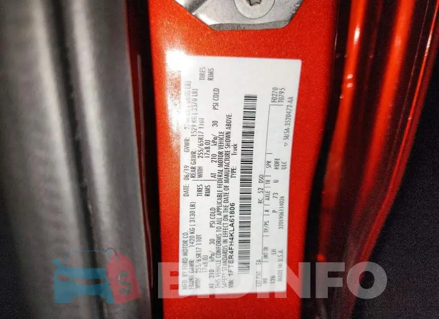 1FTER4FH4KLA61806 Photo# 13