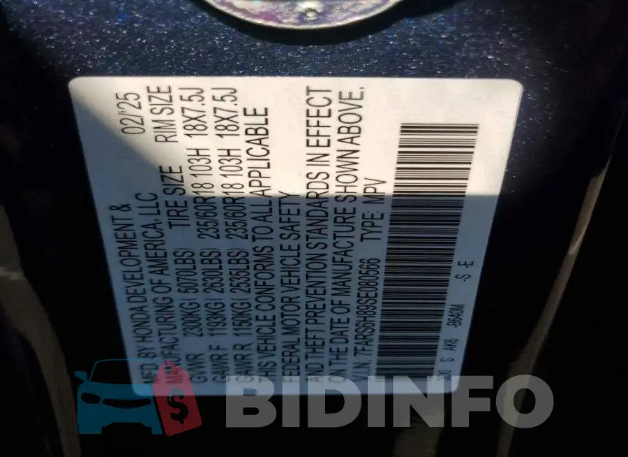 7FARS6H89SE080566 Photo# 13