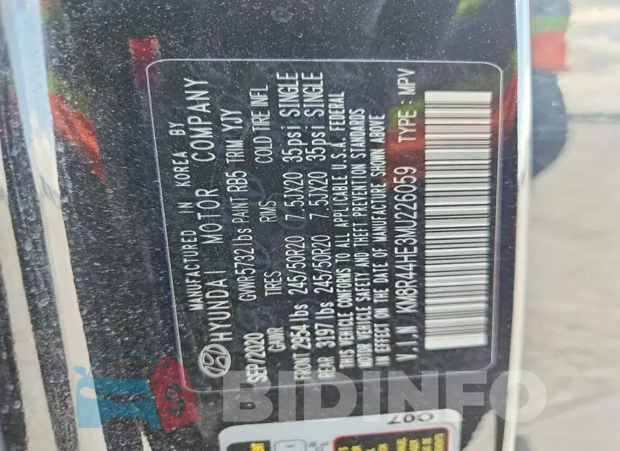KM8R44HE3MU226059 Photo# 13
