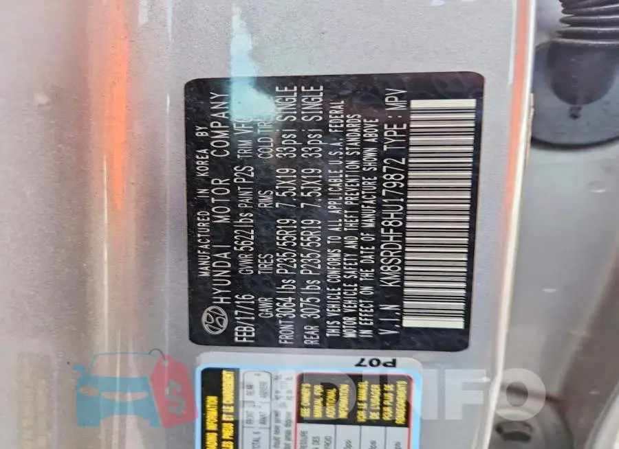 KM8SRDHF8HU179872 Photo# 13