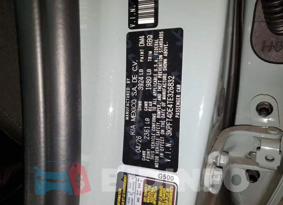 3KPFT4DE4TE326832 Photo# 13