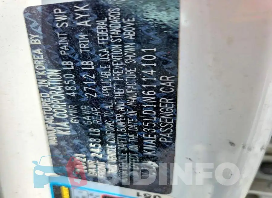 KNAE35LD1N6114101 Photo# 12