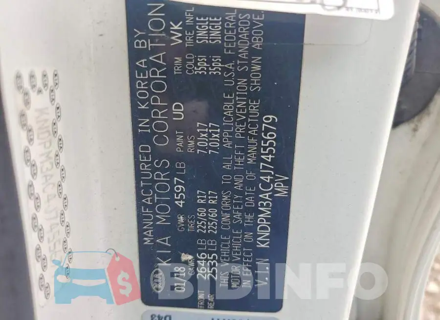 KNDPM3AC4J7455679 Photo# 13