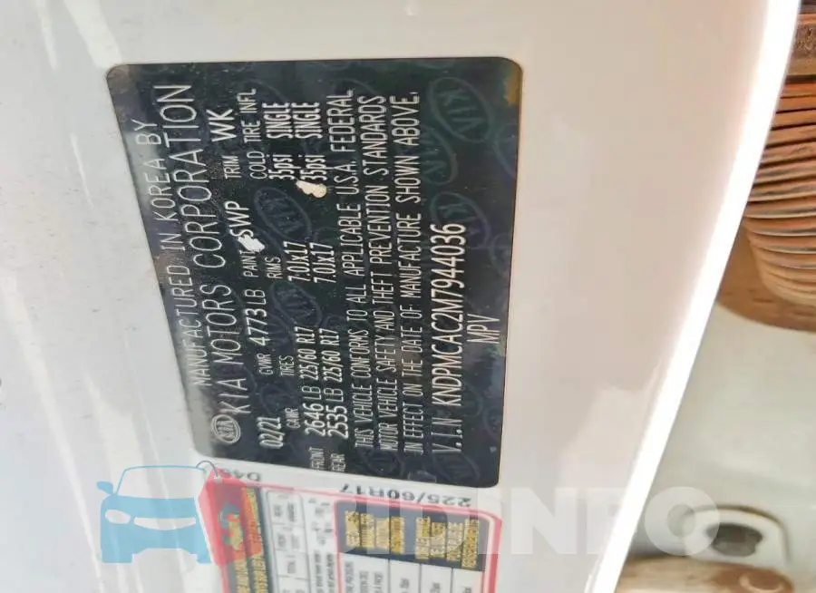 KNDPMCAC2M7944036 Photo# 13