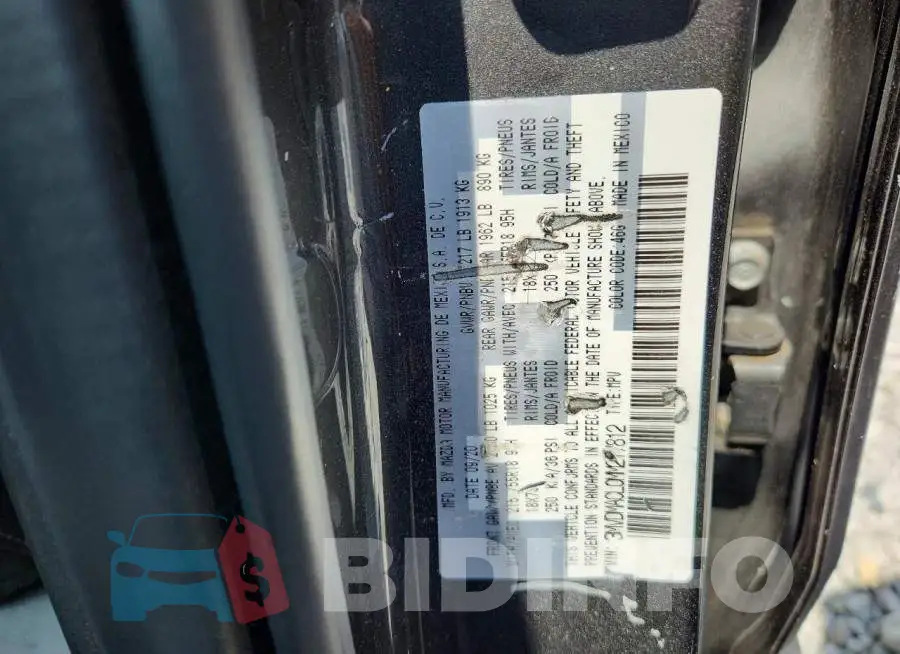3MVDMACL0MM217812 Photo# 14