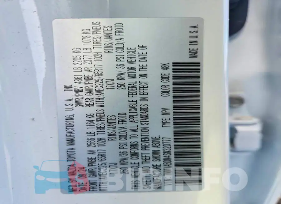 7MMVABDM4SN320777 Photo# 13