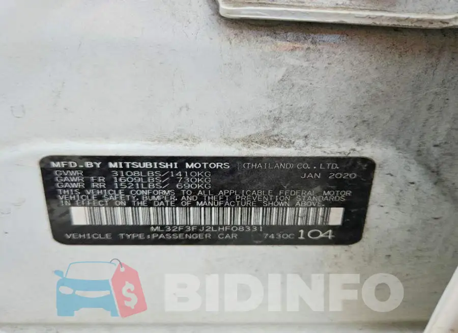 ML32F3FJ2LHF08331 Photo# 12