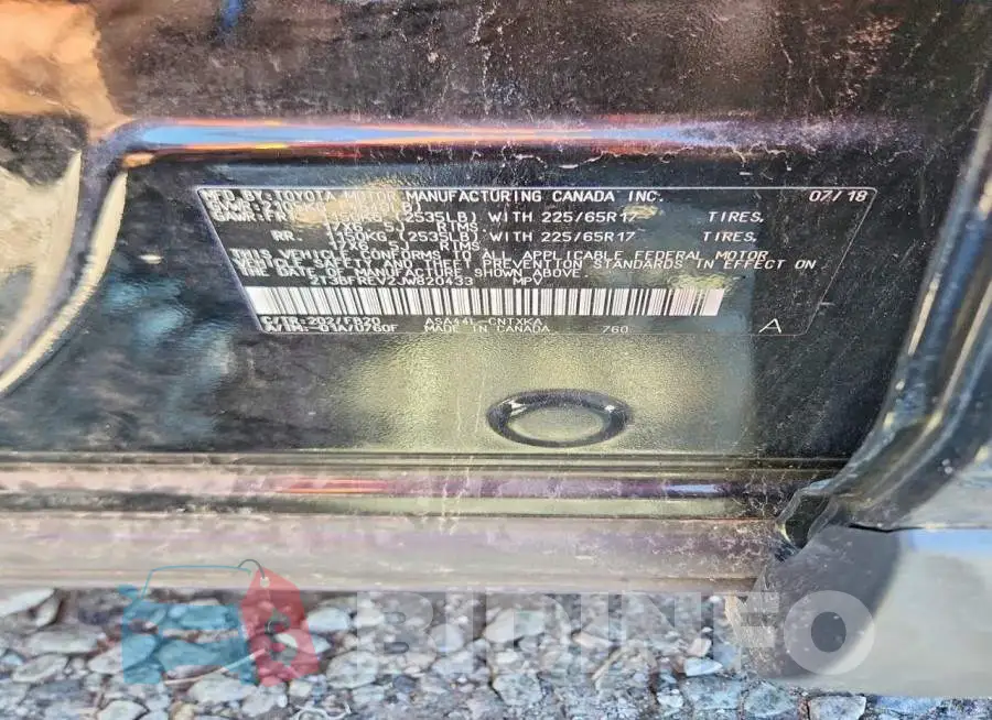 2T3BFREV2JW820433 Photo# 12