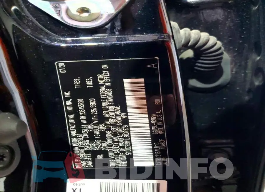 5TDDZRBH1LS037879 Photo# 14