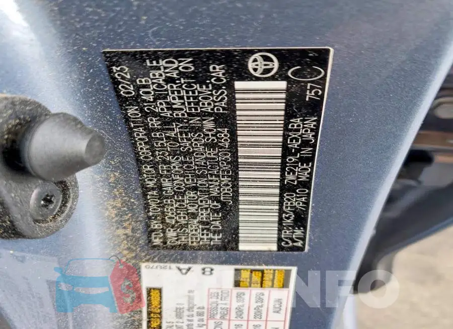 JTDBCMFEXP3014684 Photo# 12