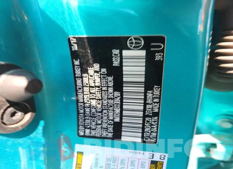 NMTKHMBXXJR042109 Photo# 12