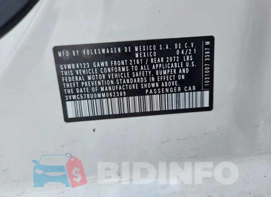 3VWC57BU0MM062389 Photo# 12