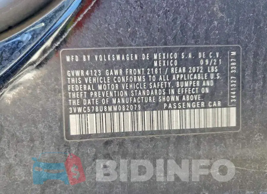 3VWC57BU8MM082079 Photo# 12