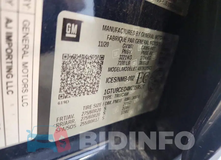 1GTU9CED4MZ159528 Photo# 12