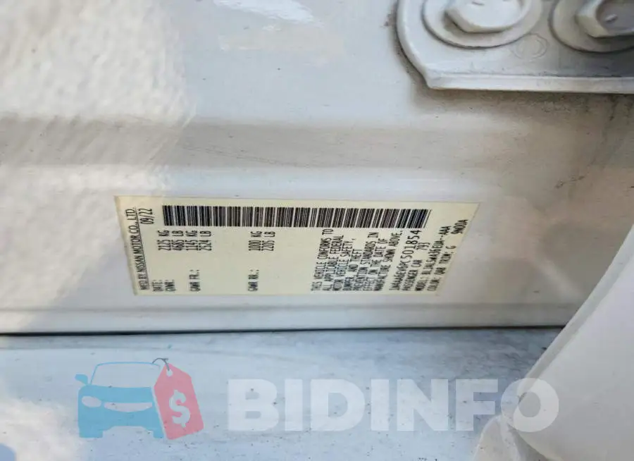 1N4AA6EV6PC501854 Photo# 12