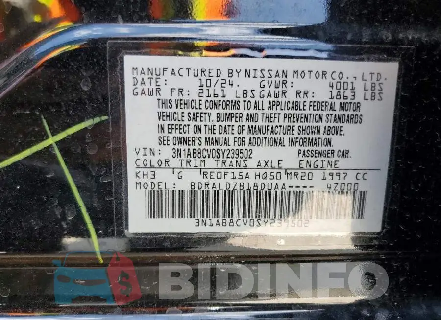 3N1AB8CV0SY239502 Photo# 13