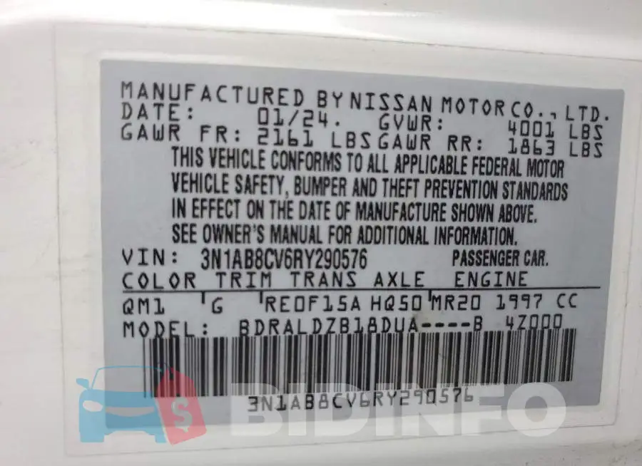 3N1AB8CV6RY290576 Photo# 13
