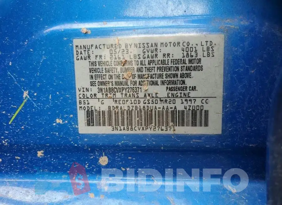 3N1AB8CVXPY276371 Photo# 12