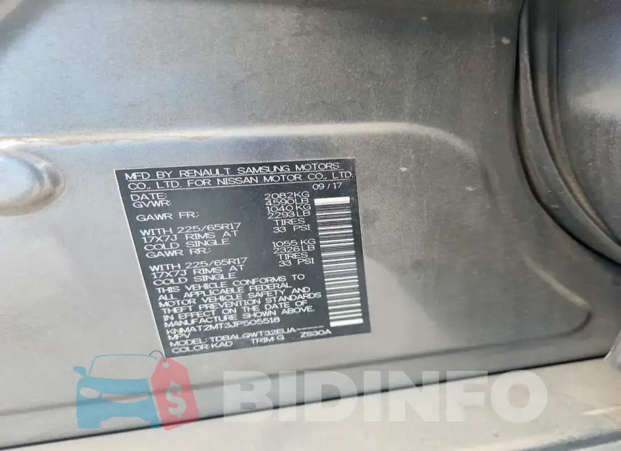 KNMAT2MT3JP505518 Photo# 14