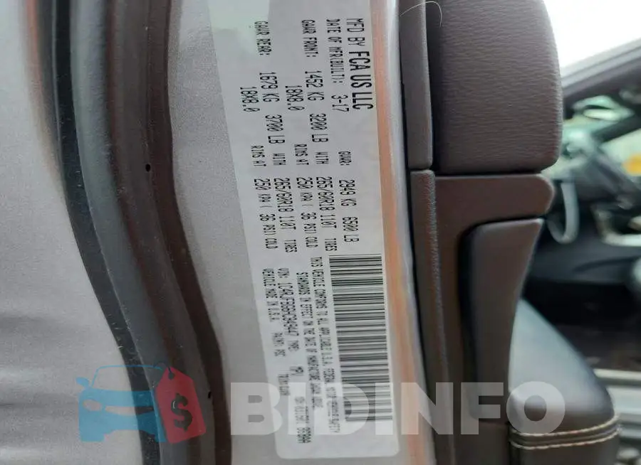 1C4RJFBG6HC849447 Photo# 13