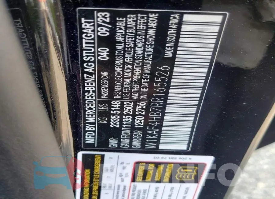 W1KAF4HB7RR165526 Photo# 13