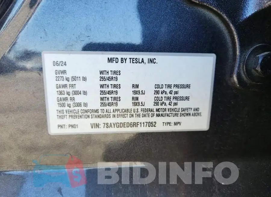 7SAYGDED6RF117052 Photo# 13