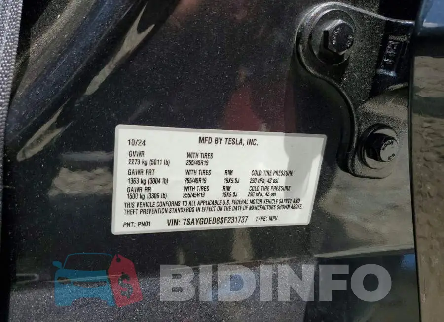 7SAYGDED8SF231737 Photo# 12