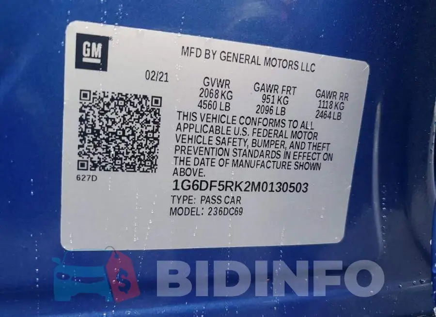 1G6DF5RK2M0130503 Photo# 12