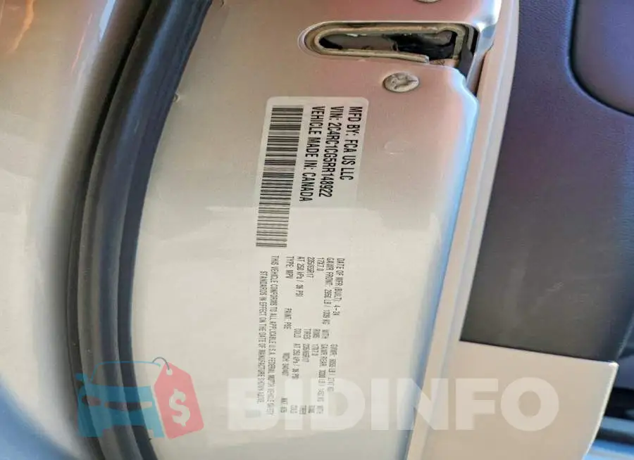 2C4RC1CG5RR148922 Photo# 13