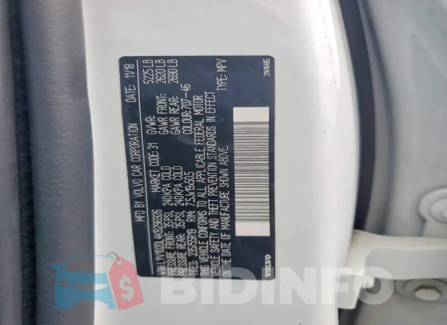 LYV102DL4KB296926 Photo# 12