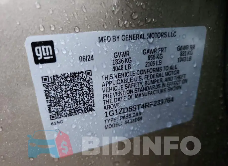 1G1ZD5ST4RF239764 Photo# 12