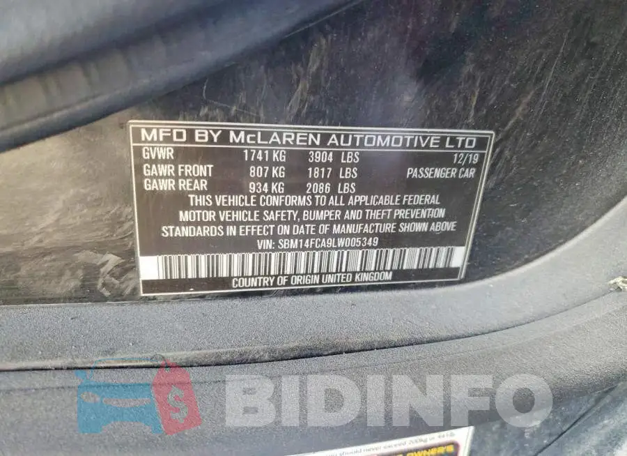 SBM14FCA9LW005349 Photo# 12