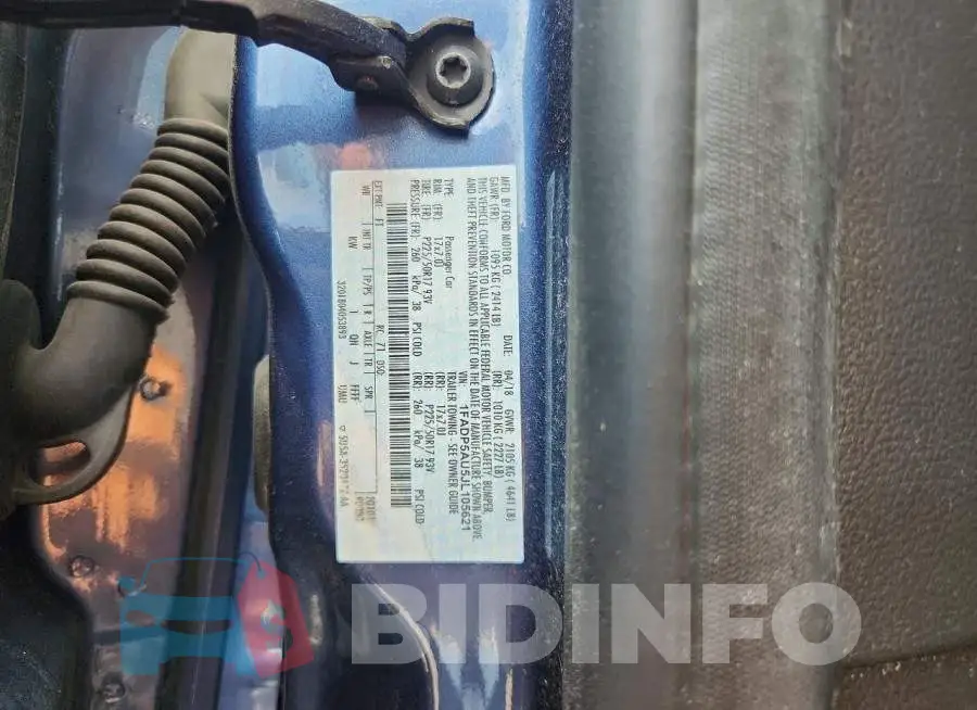 1FADP5AU5JL105621 Photo# 13