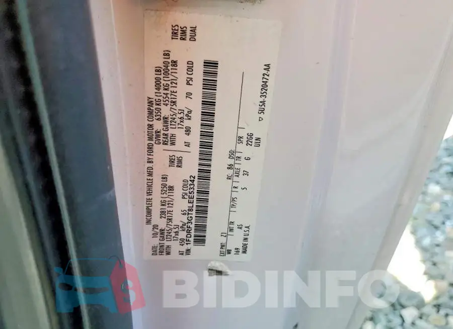 1FDRF3GT8LEE53342 Photo# 12