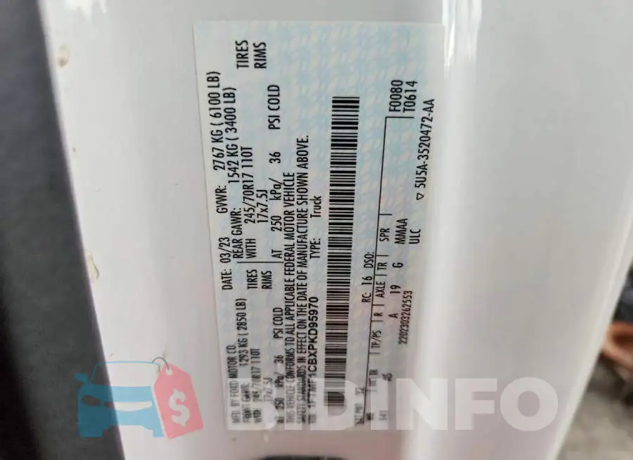 1FTMF1CBXPKD95970 Photo# 12