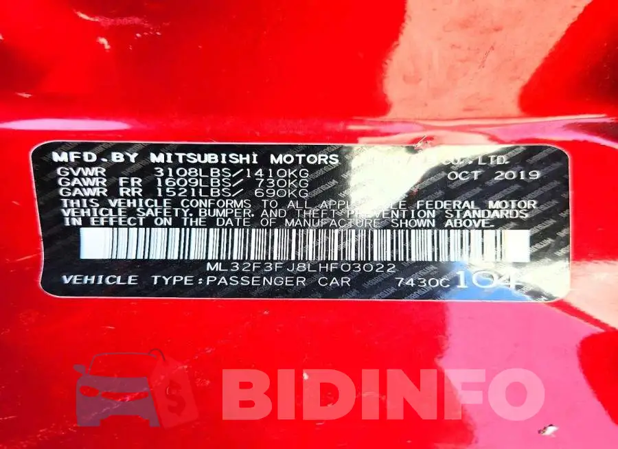 ML32F3FJ8LHF03022 Photo# 12