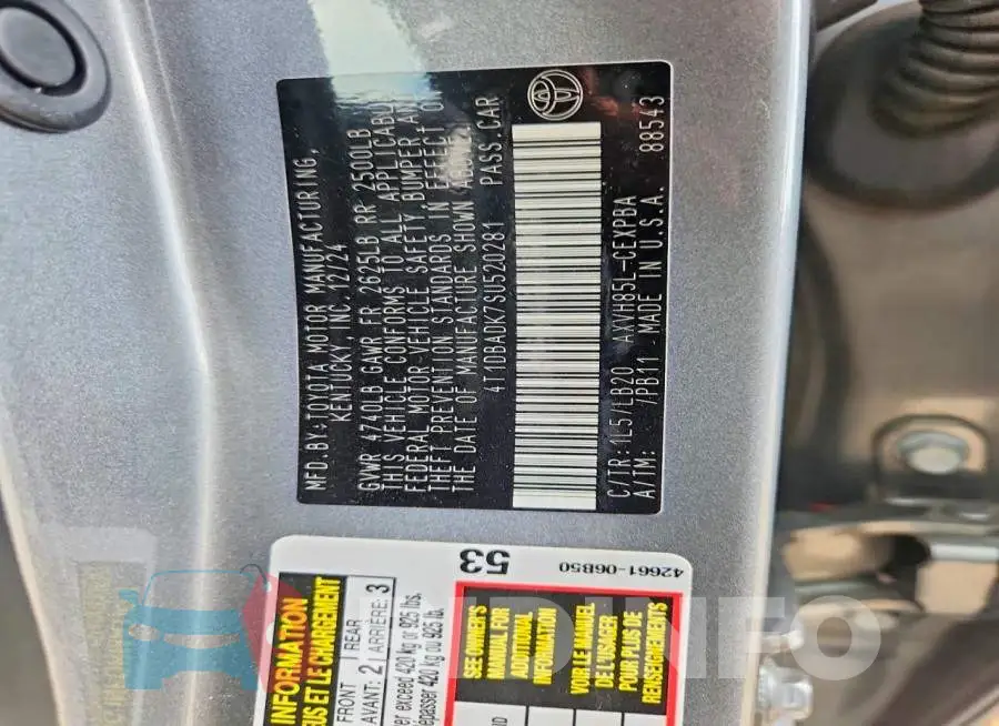 4T1DBADK7SU520281 Photo# 12