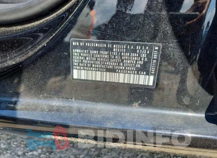 3VWEM7BU6RM041534 Photo# 12