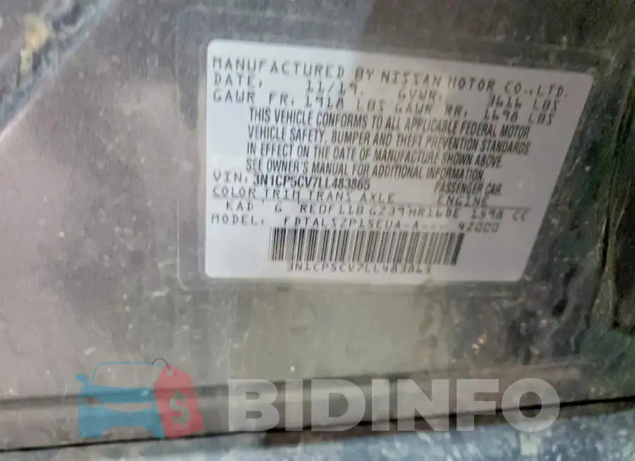 3N1CP5CV7LL483865 Photo# 14