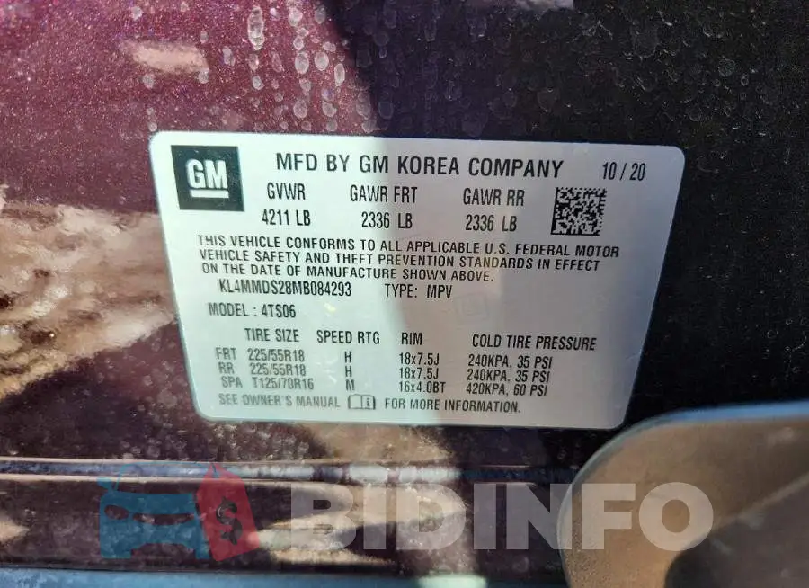 KL4MMDS28MB084293 Photo# 13