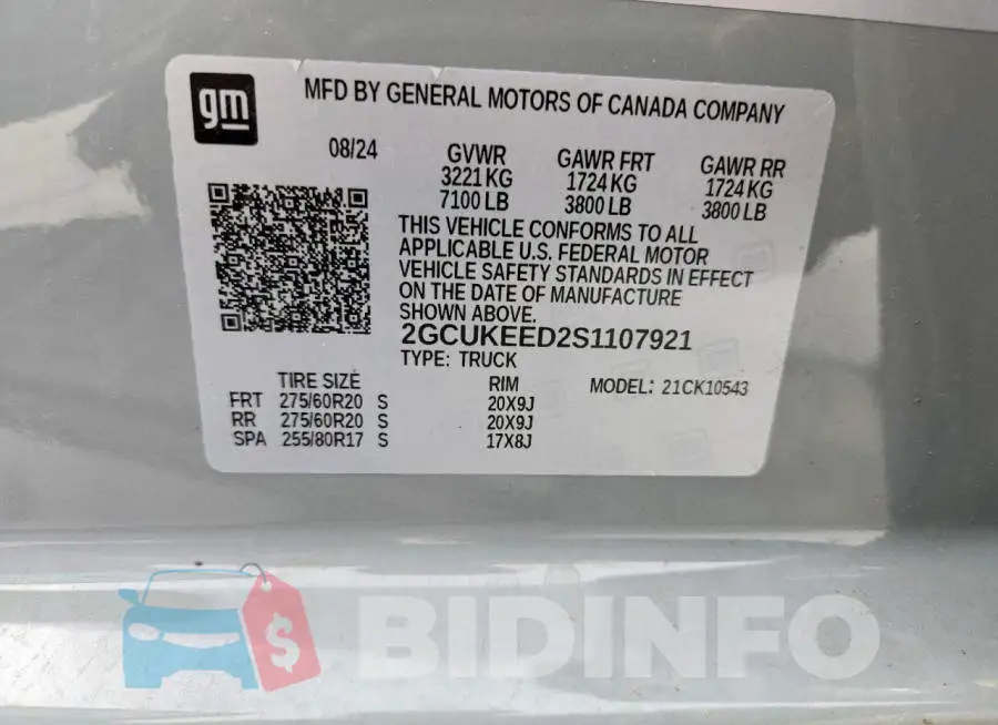 2GCUKEED2S1107921 Photo# 13