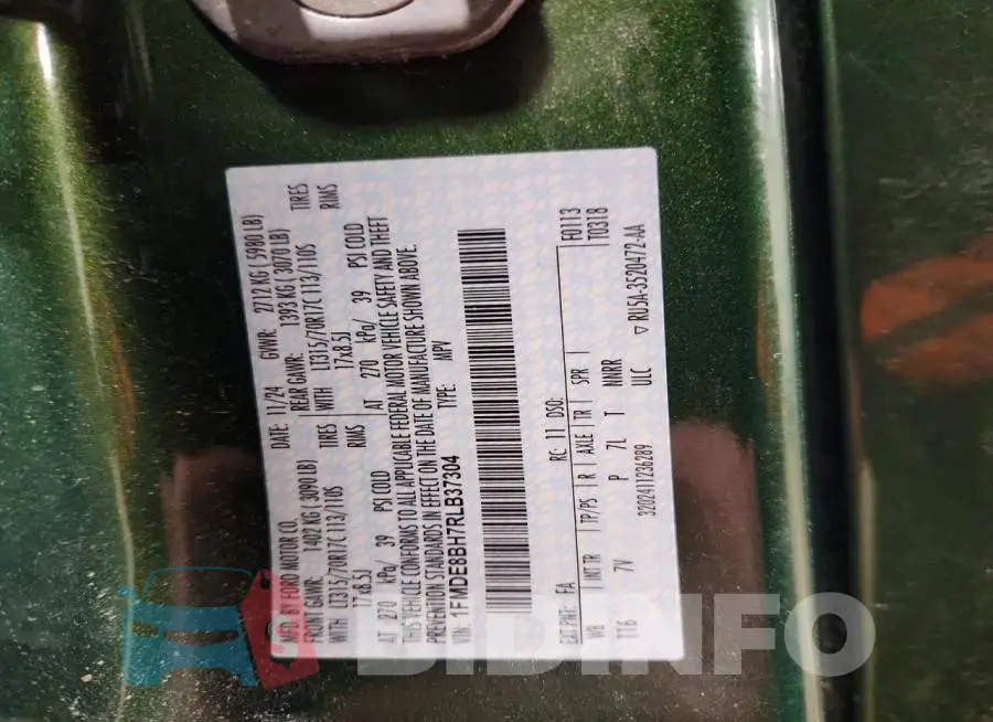 1FMDE8BH7RLB37304 Photo# 13