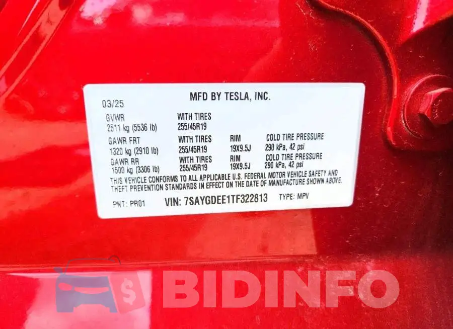 7SAYGDEE1TF322813 Photo# 12