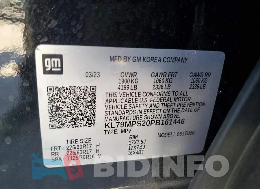 KL79MPS20PB161446 Photo# 12
