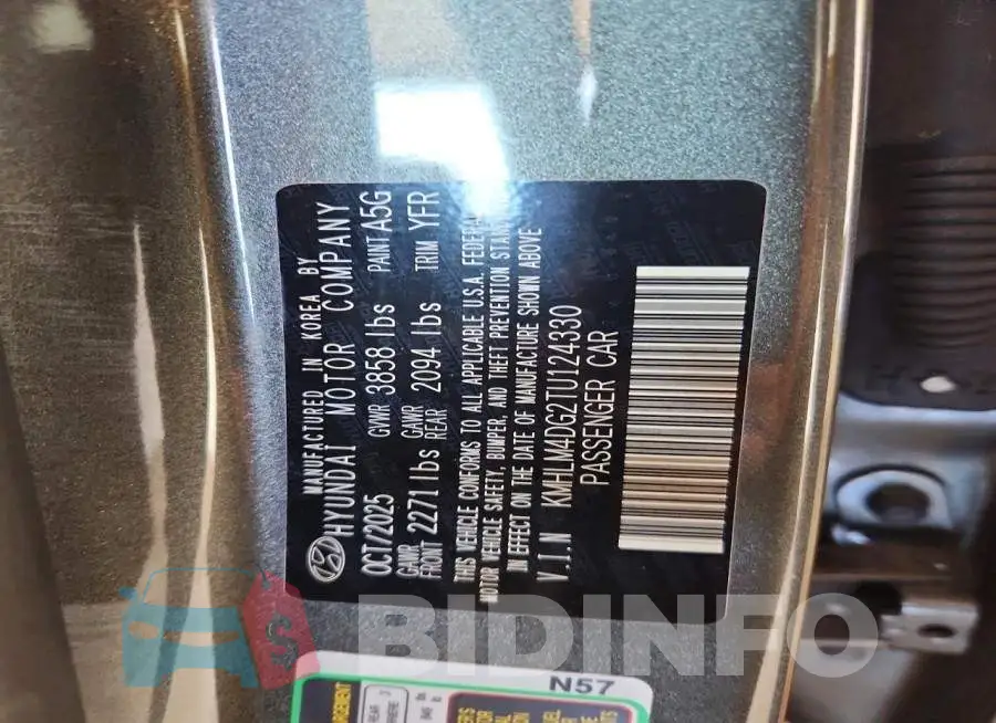 KMHLM4DG2TU124330 Photo# 13