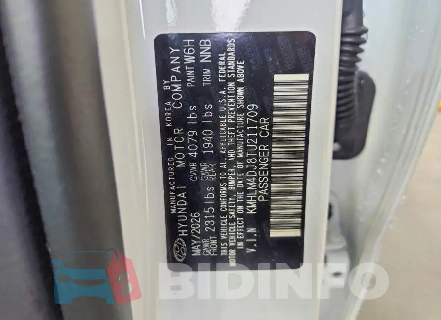 KMHLM4DJ8TU211709 Photo# 13