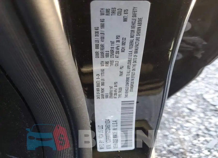 1C6RRFFG5SN601034 Photo# 12