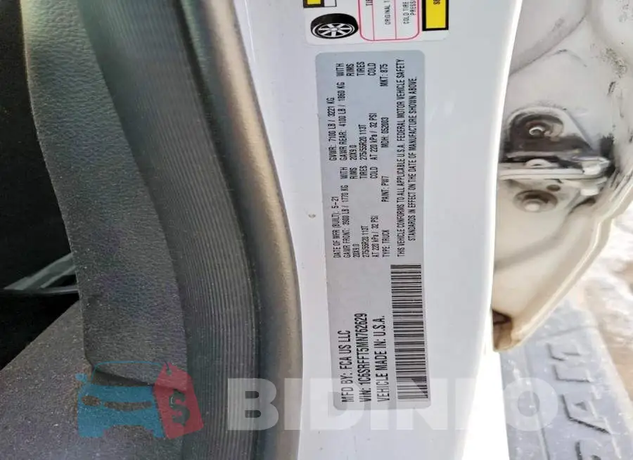 1C6SRFFT5MN762629 Photo# 13